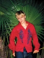 Aaron Carter posing sexy