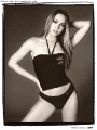 Maria Carrey wearing hot black shimmy