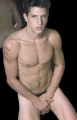 Simon Rex posing nude